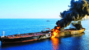 Passing through the troubled waters