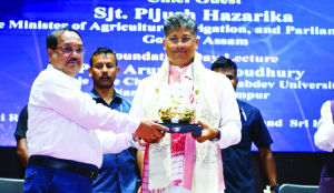 Pijush Hazarika attends 79th Foundation Day of College of Agriculture, AAU Jorhat