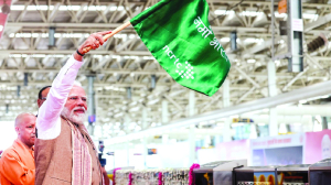 PM attacks Congress for AI summit protest