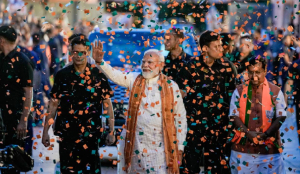 PM Modi’s Dhoti-Kurta Look at BJP HQ Victory Speech Seen as Cultural Nod to Bengal Win