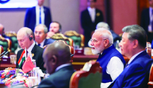 PM Modi’s warm gesture to Xi steals the show at BRICS summit