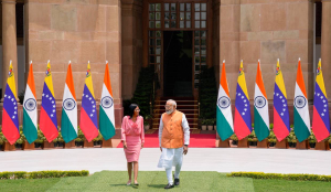 PM Modi and Venezuela’s Acting President Delcy Rodriguez hold talks to Trade Ties