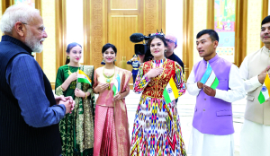 PM Modi begins visit to Uzbekistan and Kyrgyzstan, eyes deeper ties