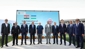 PM Modi joins yoga session in Tashkent during Uzbekistan visit