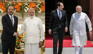 PM Modi meets Cyprus President Nikos Christodoulides, focus on strengthening bilateral ties