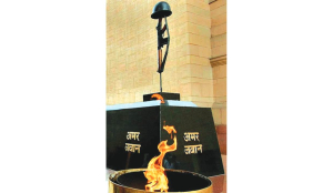 PM pays tributes at the National War Memorial