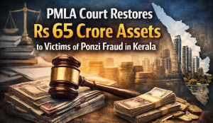 PMLA court restores Rs 65 crore assets to victims of Ponzi fraud in Kerala