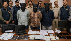 Police bust interstate fake visa, overseas job racket; three held