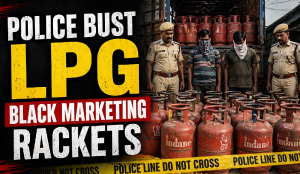 Police bust LPG black marketing rackets