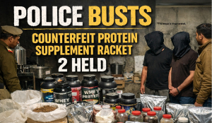 Police busts counterfeit protein supplement racket, 2 held