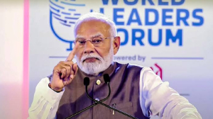 Political stability makes India a bright spot, says PM Modi