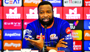Pollard fined for using abusive language for fourth umpire