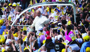 Pope visits Italy’s Land of Fires as families seek justice for kids lost to toxic waste