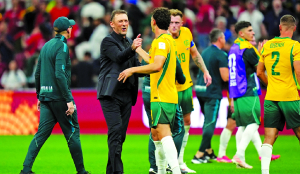Popovic is now guiding the Socceroos