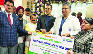POWERGRID gives Rs 12.25 crore medical equipment to HBCHRC