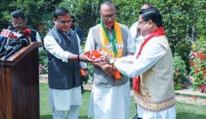 Pradyut Bordoloi joins BJP