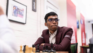 Praggnanandhaa tops rapid standings at St. Louis, takes one-point lead into blitz