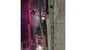 Prayagraj woman dies saving 3 children from massive building fire