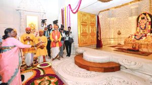 President links Ram Temple to India’s rise