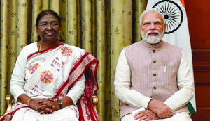 President Murmu hails Modi on becoming longest-serving PM