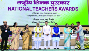 President Murmu honours 82 teachers with national awards