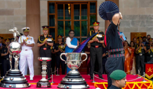 President Murmu unveils, flags off Durand Cup 2026 trophies ahead of historic football tournament