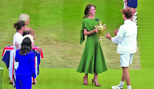 Prince William and wife Kate share a moment with Jannik Sinner after his Wimbledon victory