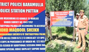 Property of J-K man involved in anti-national activities attached