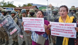 Protests in Manipur over killing of 2 children