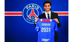 PSG bolsters attack by signing Ferran Torres