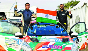 Puligilla-Sherif duo wins ARC3 class in Rawanda Rally