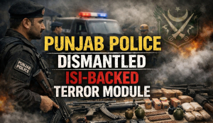 Punjab Police dismantled ISI-backed terror module
