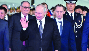 Putin arrives in China for talks with Xi after Trump’s visit