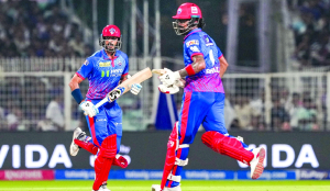 Rahul blitz, Kuldeep magic sink Kolkata in final league game