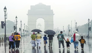 Rains, gusty winds sweep Capital