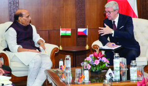 Rajnath, Czech Deputy PM discuss defence cooperation