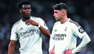 Real Madrid’s Valverde suffers head injury in altercation