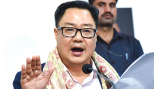 Rijiju blames Opposition for PM skipping Lok Sabha reply