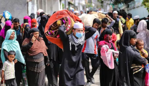 Rohingya refugees rally in Bangladesh camps to demand safe return to Myanmar