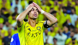 Ronaldo made to wait for 1st Saudi league title after bizarre own-goal in final seconds