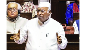 Row in Rajya Sabha over 'purification' ceremony after Kharge’s Uttarakhand rally