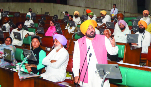 Ruckus in Punjab Assembly over paper leak issue