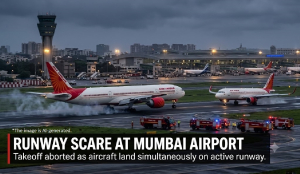Runway scare at Mumbai airport