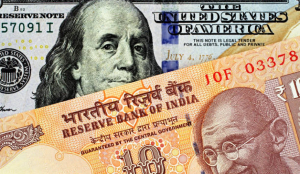 Rupee ends at 96.34 against dollar as global uncertainty keeps pressure on currency