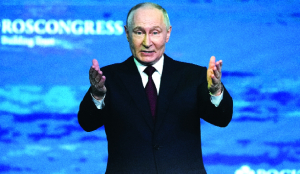 Russia open to peace if Kyiv compromises: Putin