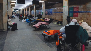 Russia pounds Ukraine with missiles, long-range drones