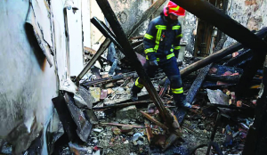 Russian drone attack wounds 14 in Odesa