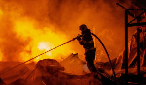 Russian missile, drone barrage in Ukrainian capital region kills 17