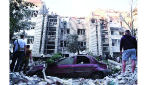 Russian missile and drone strikes across Ukraine, kill 8 civilians