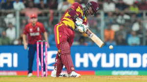Rutherford, Motie power West Indies to 30-run win over England